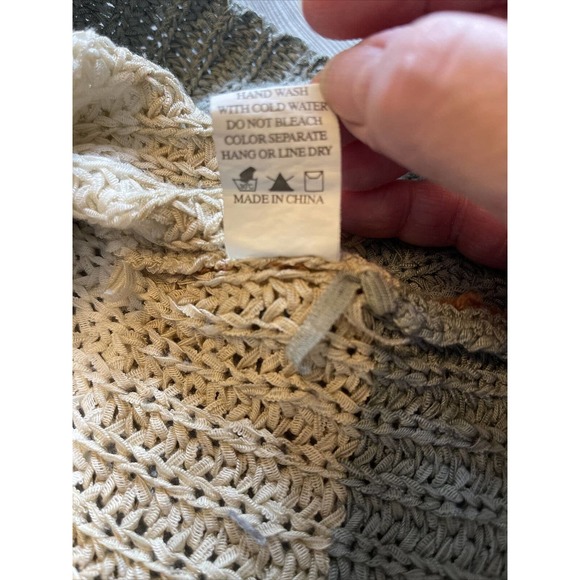 Altar'd State Womens Size S/M Sweater Striped Long Sleeve Pullover Oversized - Picture 6 of 9